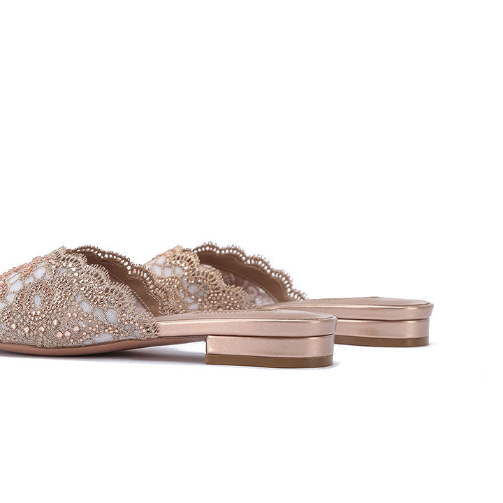 Quirin Nicoli Luxury Embellished #color_peach patent