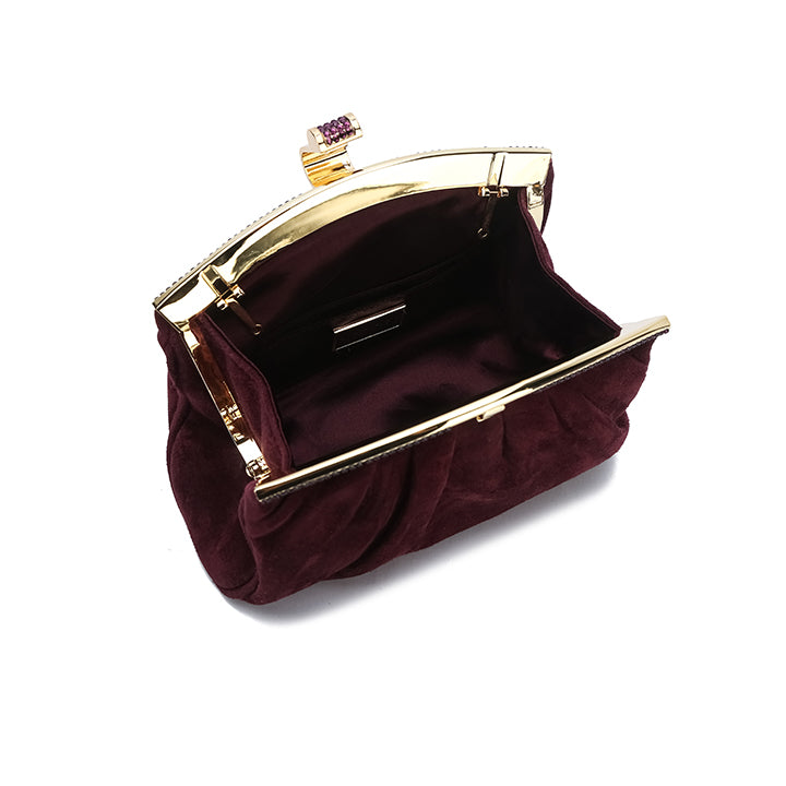 Ranya Evening Bag #color_maroon