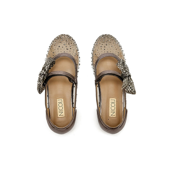 Renzo Luxury Embellished Mini Sandal