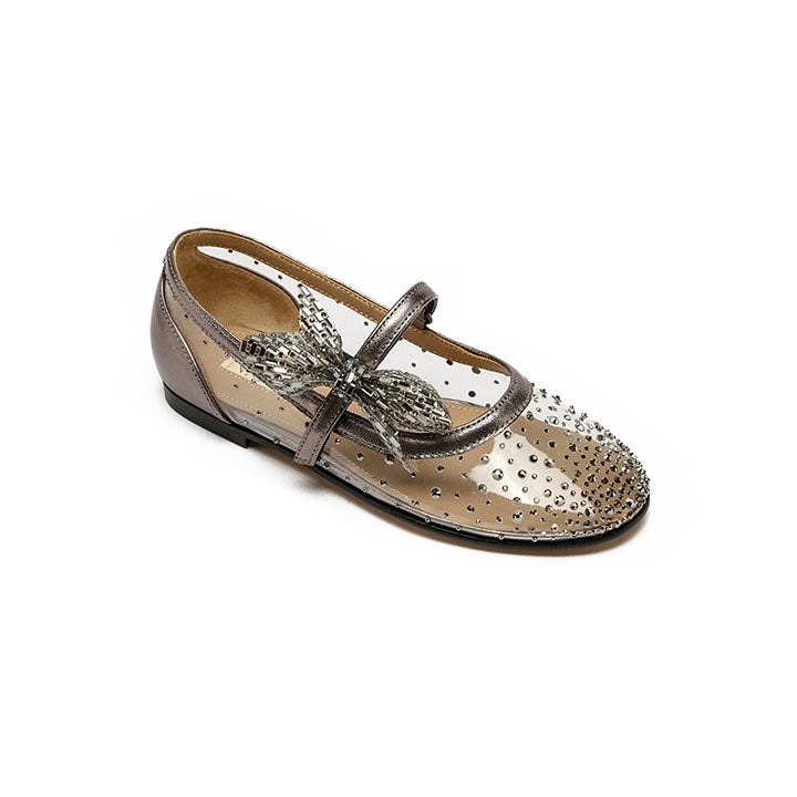 Renzo Luxury Embellished Mini Sandal