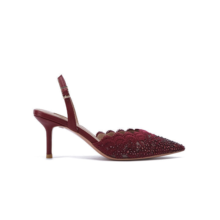 Rimini | Women's Luxury Embellished Pump | Nicoli Shoes
