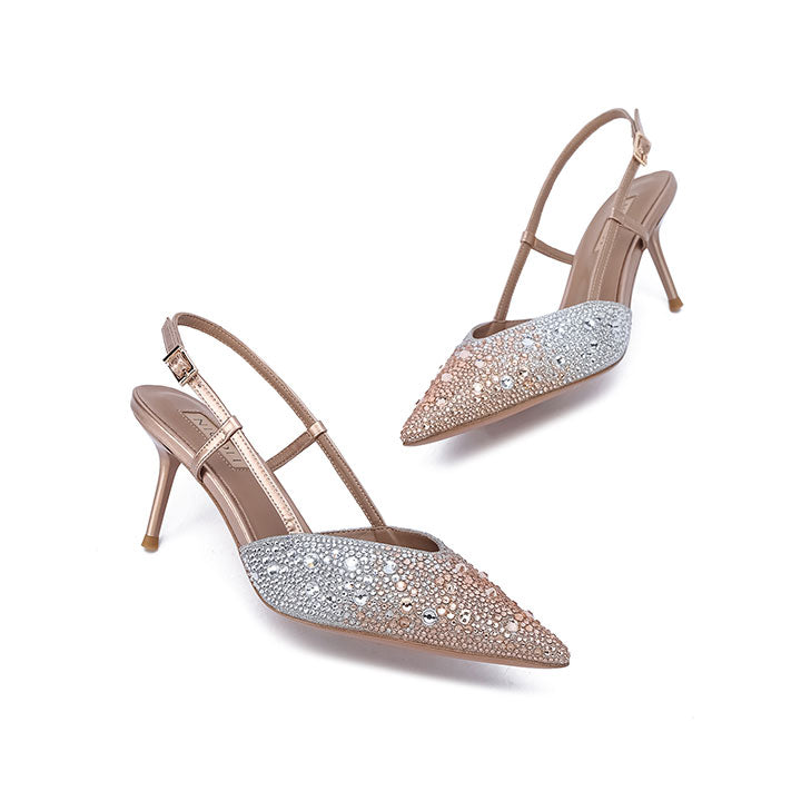 Riviera Pump #color_peach patent