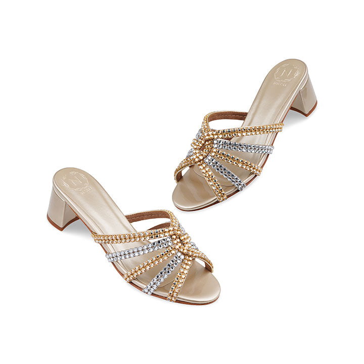 Sahar Box Heel #color_gold