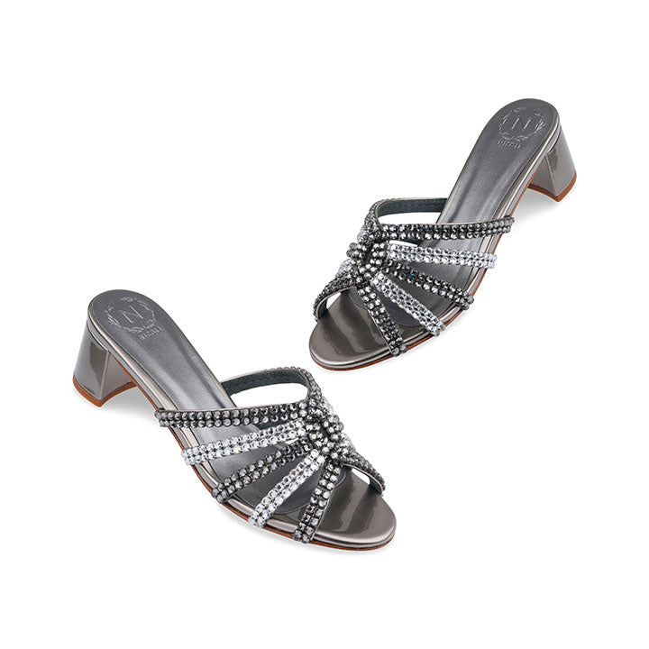 Sahar Box Heel #color_gunmetal