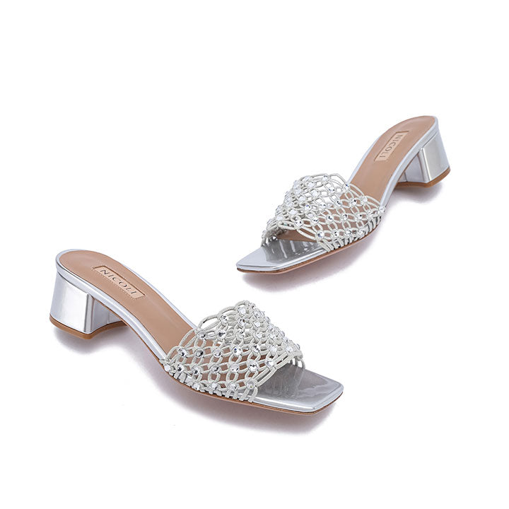 Serin Box Heel #color_silver