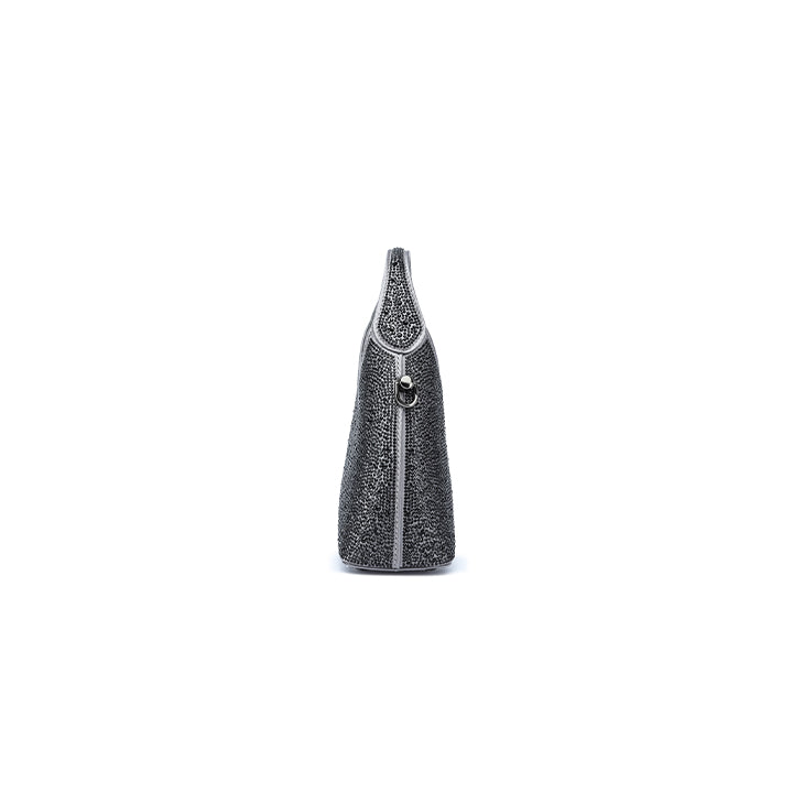 Shimmera Evening Bag #color_gunmetal
