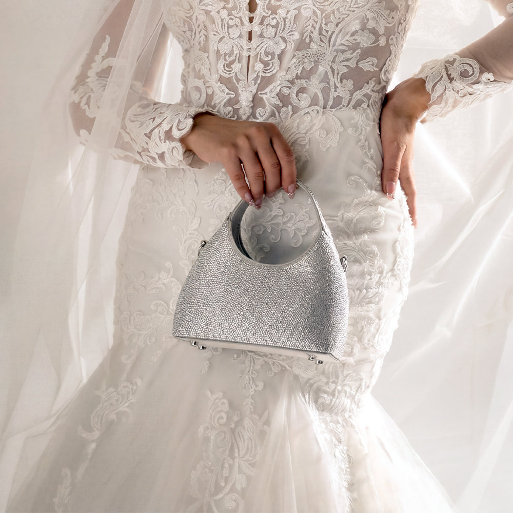 Shimmera Evening Bag #color_silver