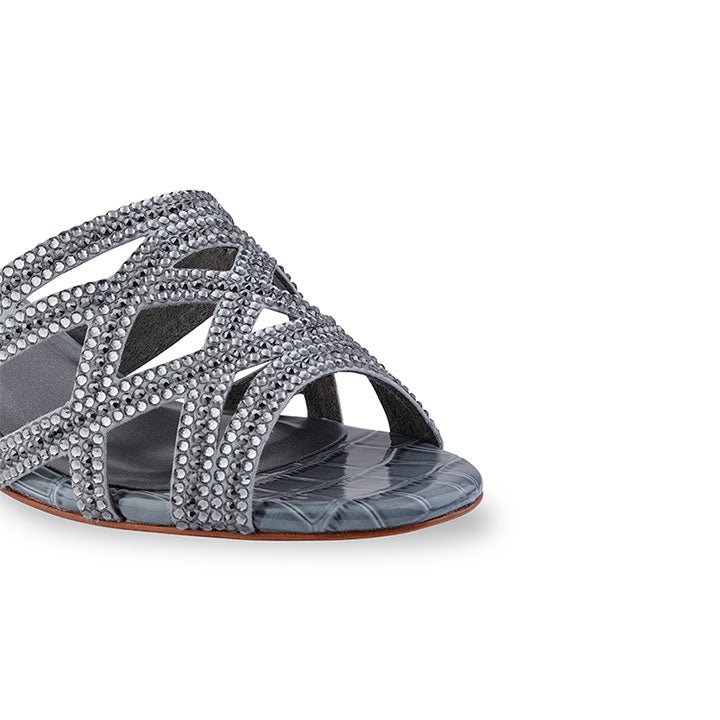 Sibyl Luxury Mule #color_l grey