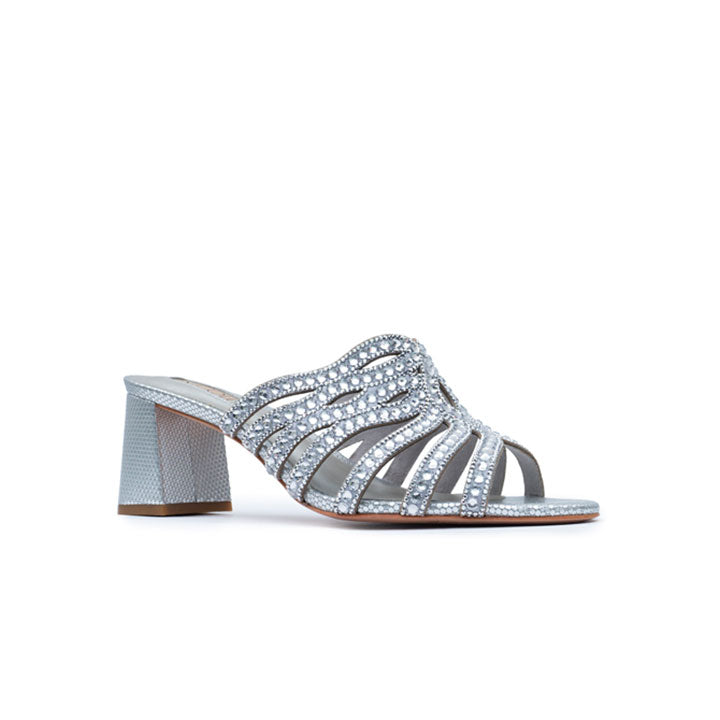 Sirocco Luxury Block Heel #color_silver