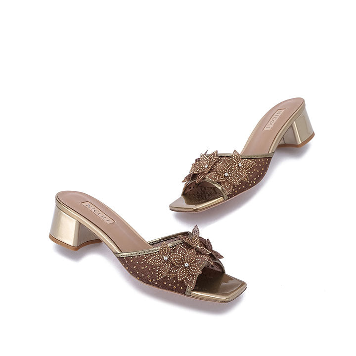 Sorrel Luxury Mule #color_bronze patent