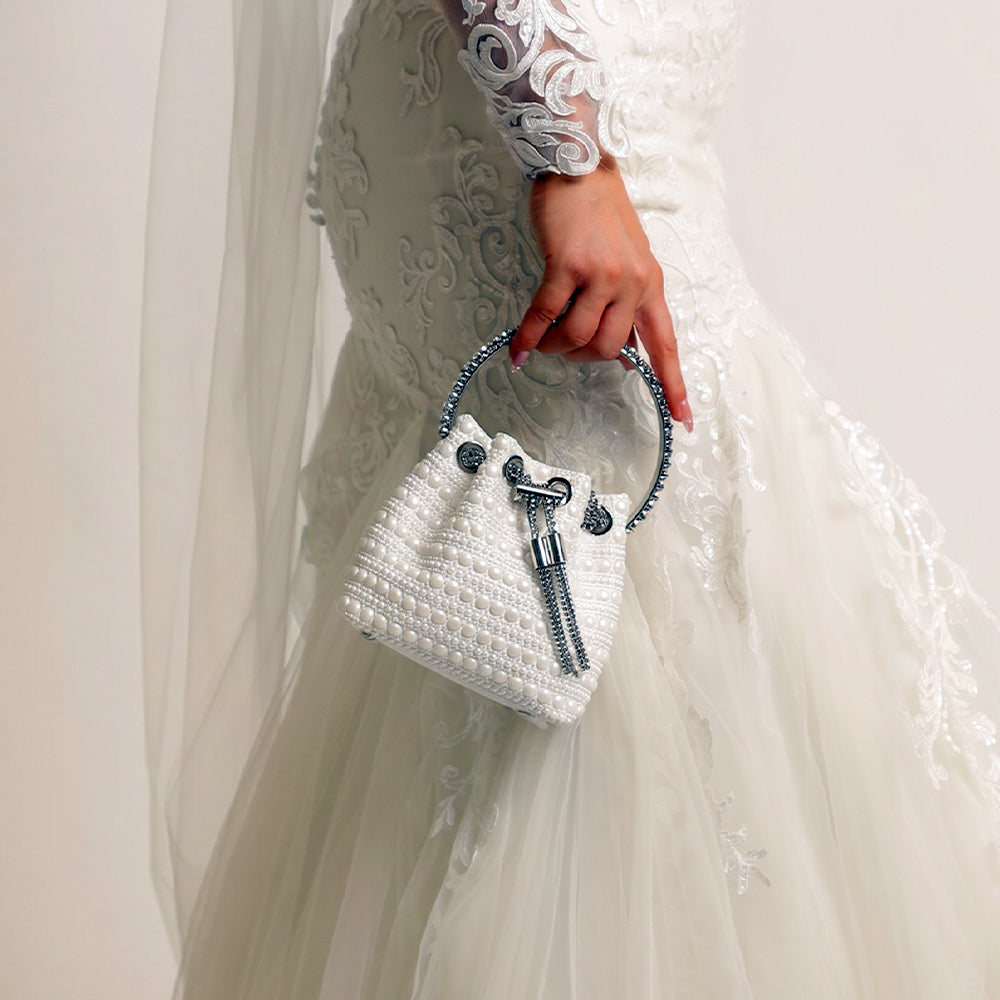Souzen Bucket Bag #color_white