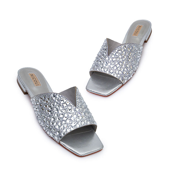 Starly Luxury Flats #color_SILVER