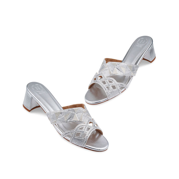 Talita Box Heel #color_silver