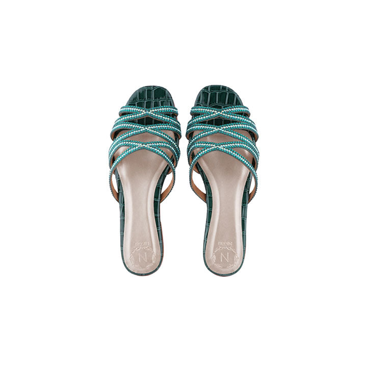 Tonya Luxury Flats #color_d.green