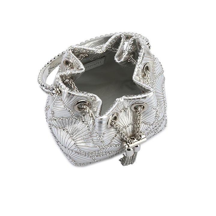 Valencia Bucket Bag #color_silver