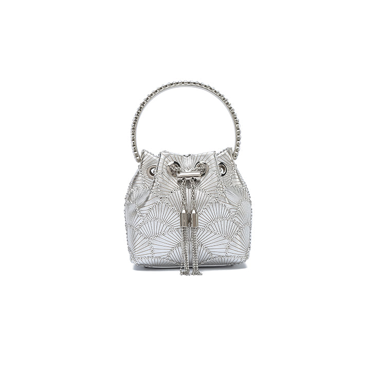 Valencia Bucket Bag #color_silver