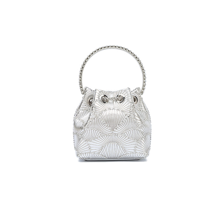 Valencia Bucket Bag #color_silver