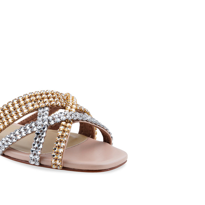 Yasiel Flat Sandal #color_beige