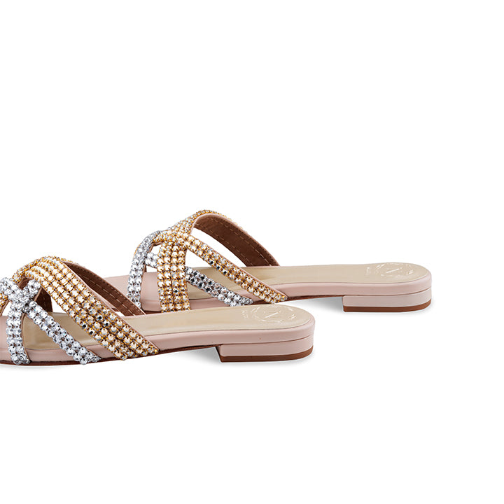 Yasiel Flat Sandal #color_beige