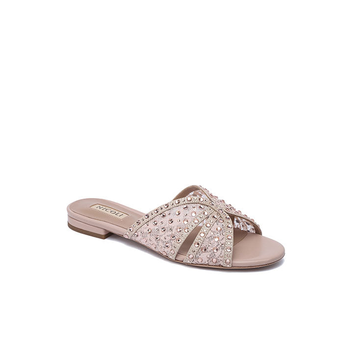 Zabini Flat Sandal #color_peach