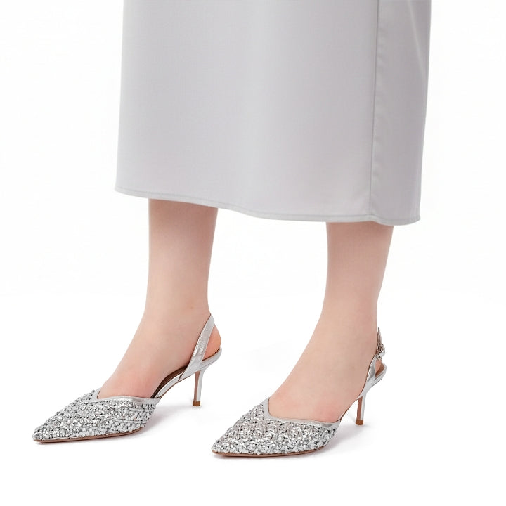 Zafine Pump #color_silver