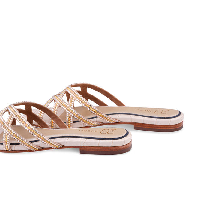 Zuri Flat Sandal #color_beige