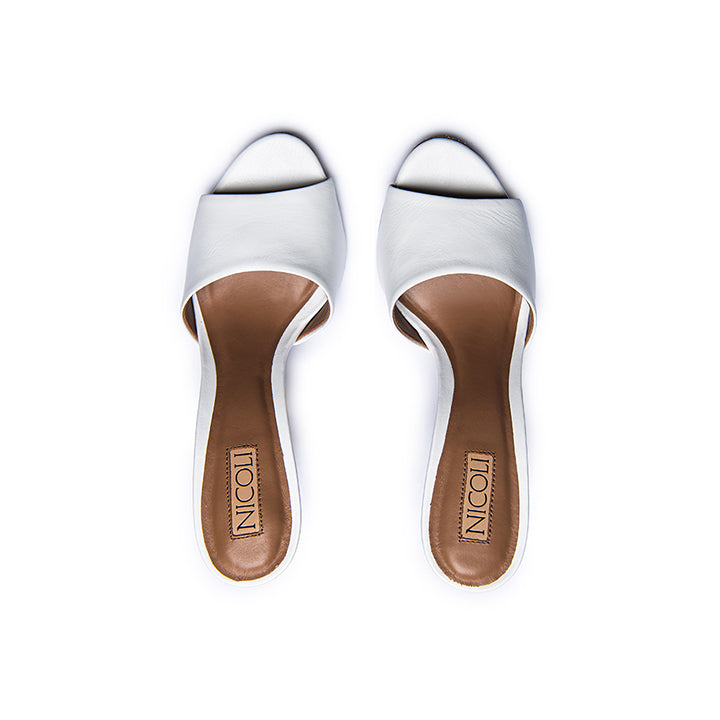 Boris Luxury High Heels #color_white