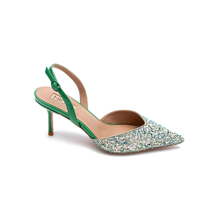Esther  High Heel #color_green