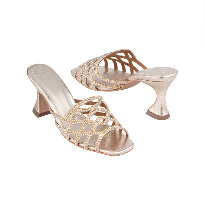 Ezgi  Vintage Heel #color_gold