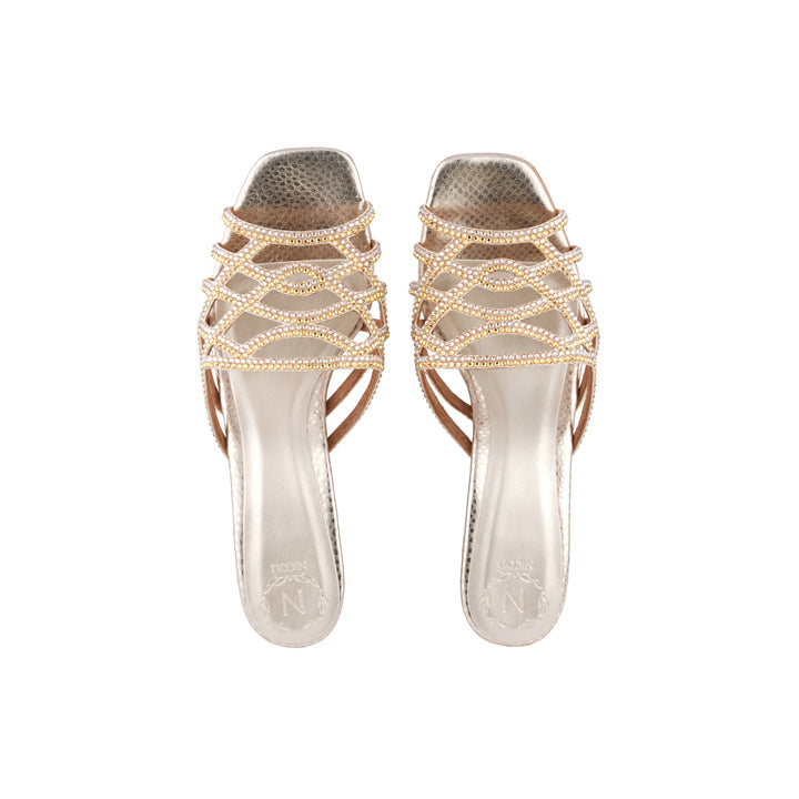 Ezgi  Vintage Heel #color_gold