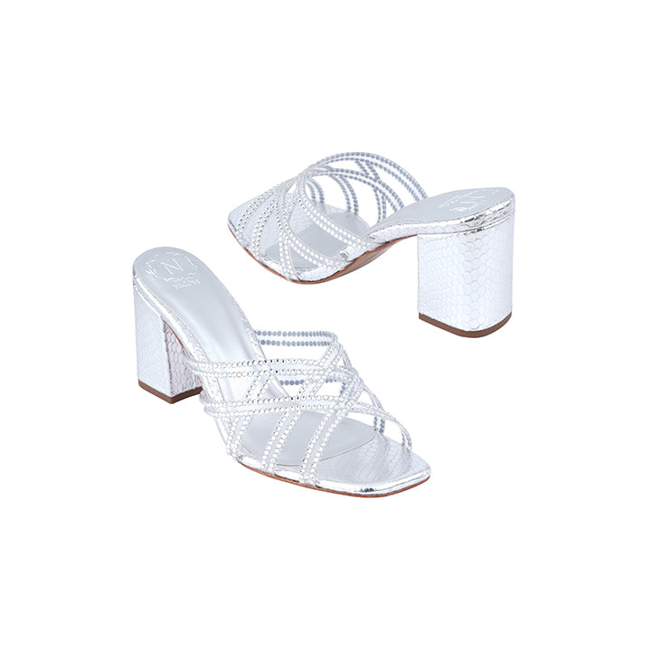 Jonelle  Box Heel #color_silver