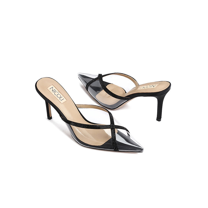 Nellie  Clear Pump #color_black