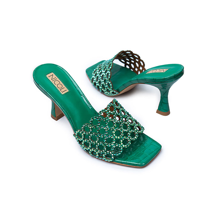 Revello  High Heel #color_electric green