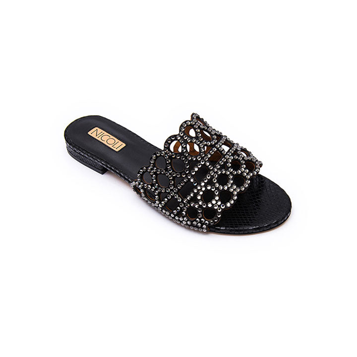 Sandy Luxury Embellished Flats 